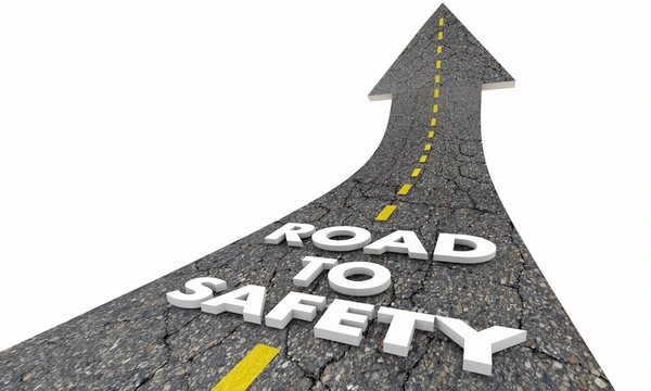 Abstract image representing safe driving and policy protection